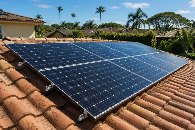 Installation de panneaux solaires à Saint-Vincent-sur-Graon